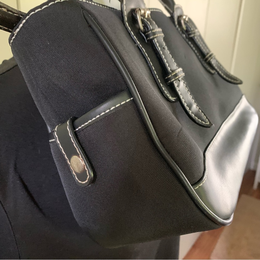 Black doctor satchel bag